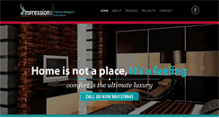 Desktop Screenshot of impressionsinterior.com